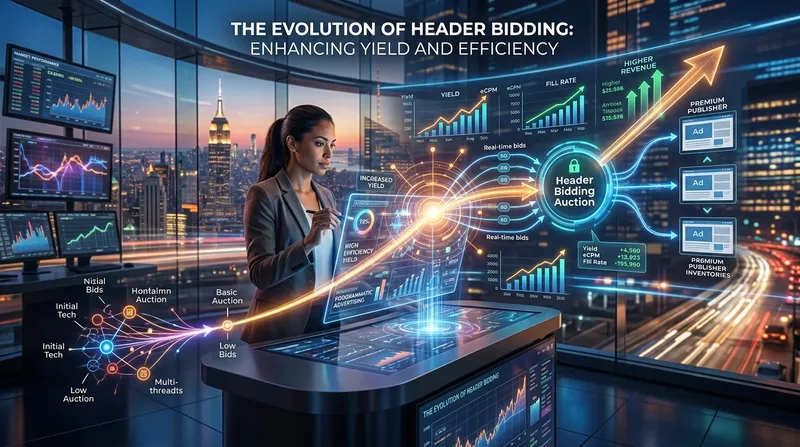 The Evolution of Header Bidding: Enhancing Yield and Efficiency in Programmatic Advertising