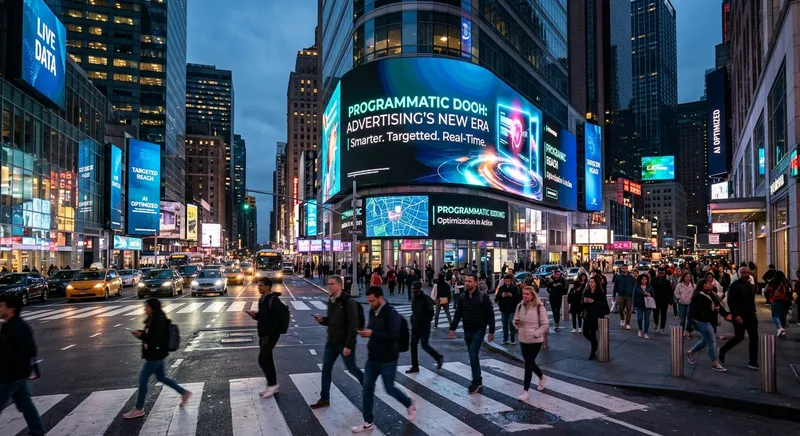 Navigating the Intersection of Digital Out-Of-Home Advertising and Programmatic Strategies