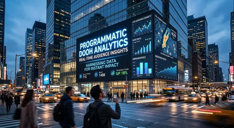 Harnessing Programmatic DOOH Analytics: A New Frontier for Real-Time Audience Insights