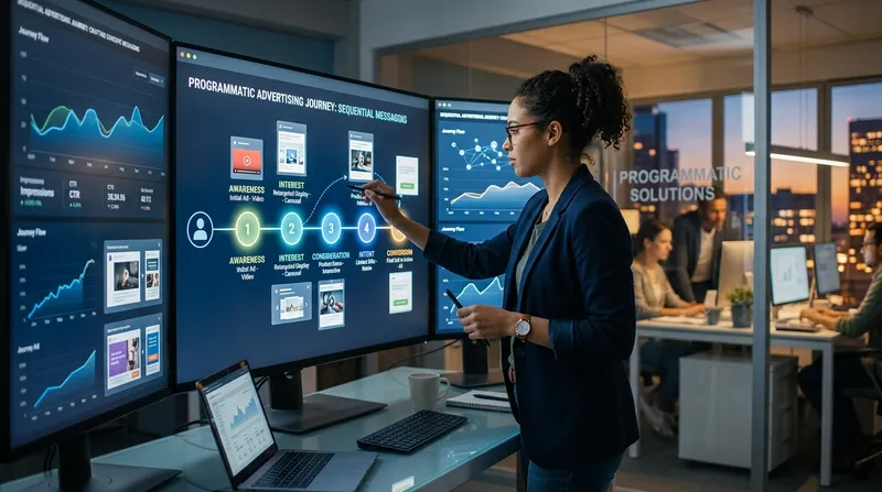 Sequential Messaging: Crafting Cohesive Journeys in Programmatic Advertising
